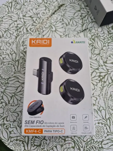 Microfone sem fio Kaidi