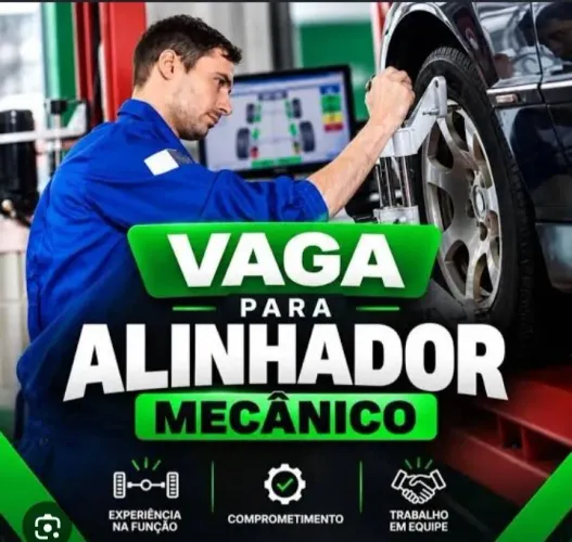 Vaga de emprego Mecânico alinhador com experiência 