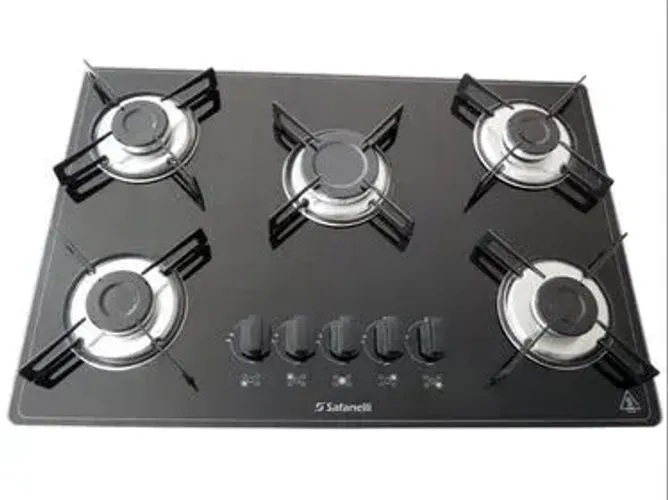 Fogão Cooktop 5 Bocas com Acendimento Superautomático Preto FSP504 - Promoção