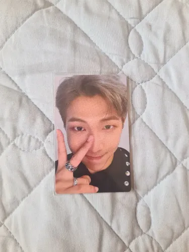 Photocard Oficial Limitado BTS Fake Love Japan Fancafe Namjoon RM