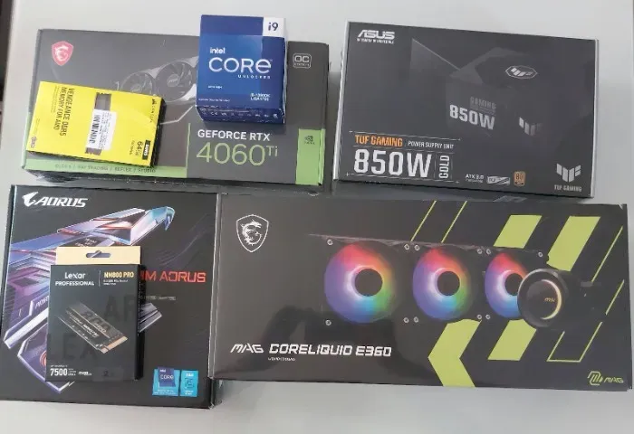 PC GAMER DE VERDADE - I9, 64gb RAM, RTX 4060 TI (MSI)