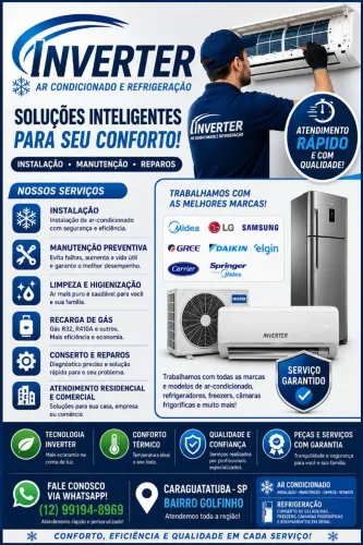 Instalação e manutenção de ar condicionados