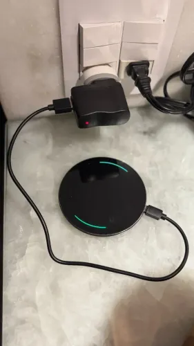Carregador de Indução Rápido (sem fio), compatível com Smartphones