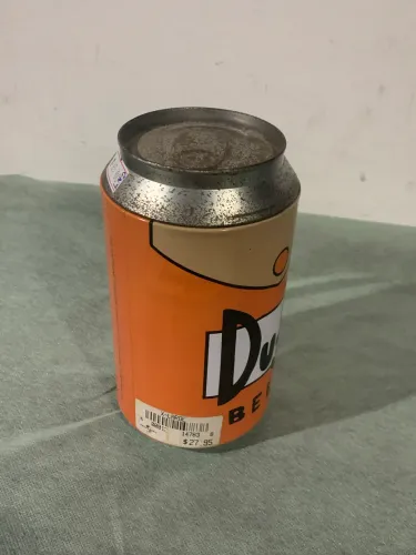 Lata Duff Beer The Simpsons Colecionável Porta Camiseta