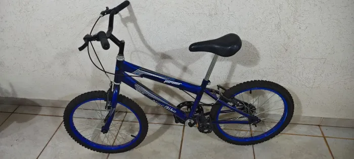 Bicicleta Infantil Aro 20 New Bike Power - Azul