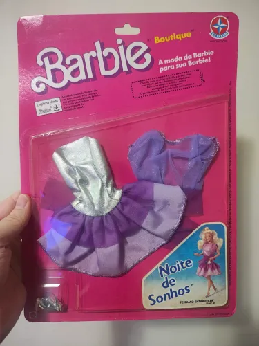 Barbie Estrela - Roupa de Cartela Boutique Noite de Sonhos