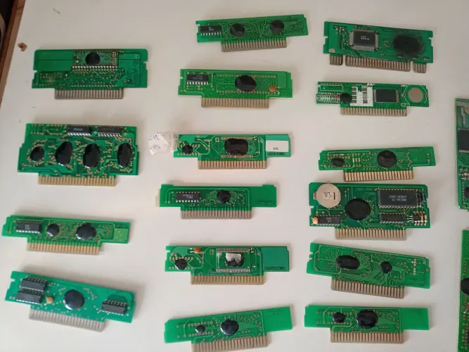 Chips jogos super Nintendo snes street Alpha com DEFEITO