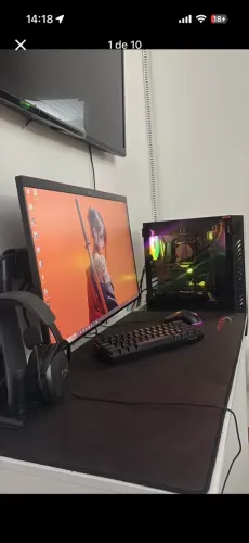 Pc gamer completo com periféricos