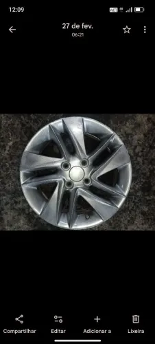 Roda aro 15 Hyundai HB20 