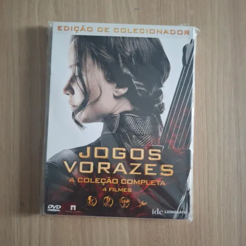 Jogos Vorazes - Box 4 dvd's Coleção completa 