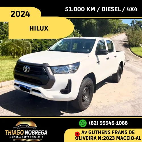 Toyota Hilux CD SR 4X4 2.8 TDI Diesel Aut. 2024