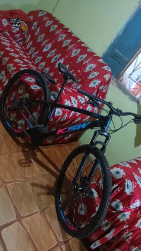 Bike Aro 29,27 velocidades freio hidráulico k7