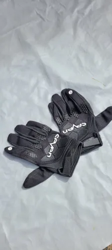 Luvas de ciclismo/ motocross Seven, Cor Preta Tamanho L (G)