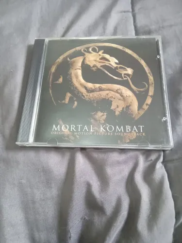 CD importado raro trilha Mortal Kombat 1995 com Napalm Death Type O Negative Fear Factory