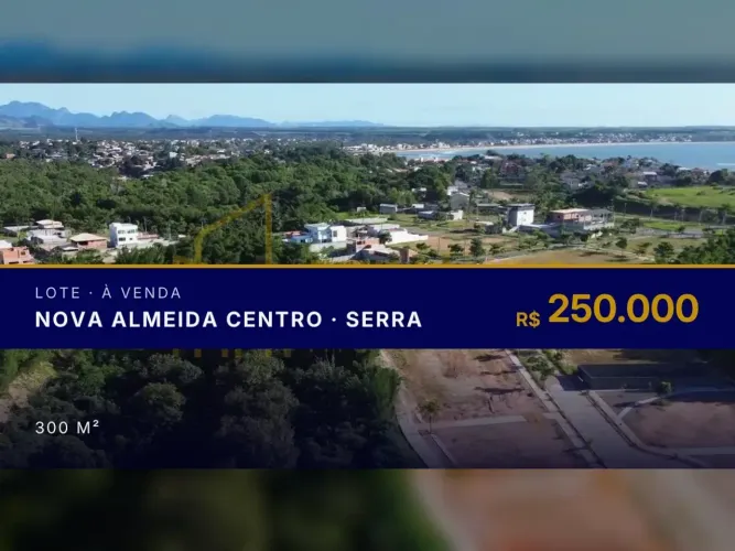 Construa seu sonho: Lote plano em Nova Almeida Centro, Serra!