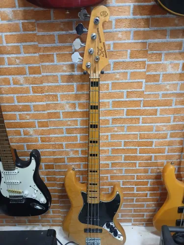 baixo sx jazz bass sjb 75 4c passivo