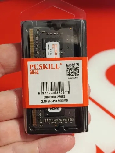 Memória RAM notebook 8GB 2666mhz CL19 PUSKILL (lacrada)