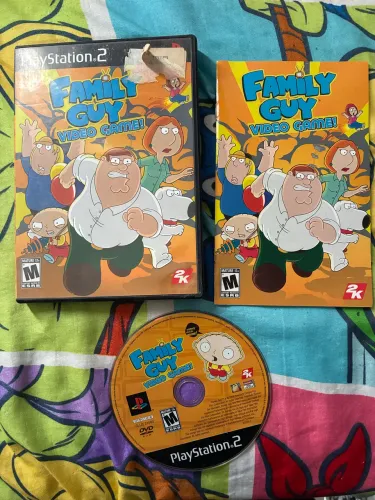 Family Guy Video Game! PS2 Original Completo (CIB) Black Label - ps2