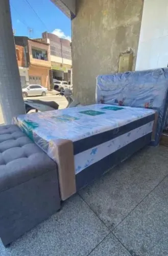 Cama casal padrão alta 