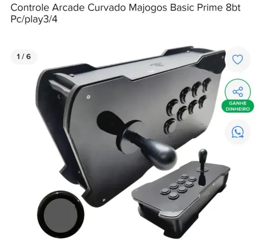 Controle arcade