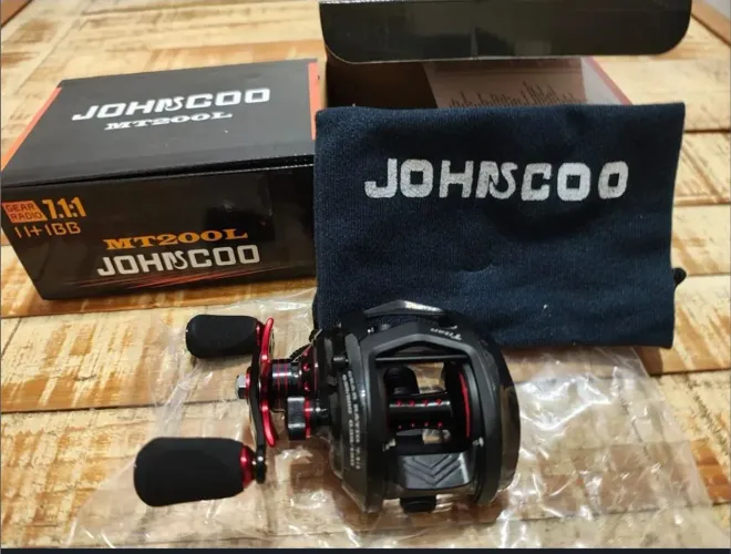 Carretilha de pesca Johnscoo MT 200L