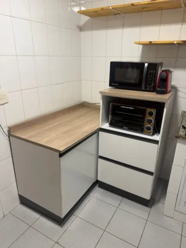 3 balcões de cozinha da Bartira Linea