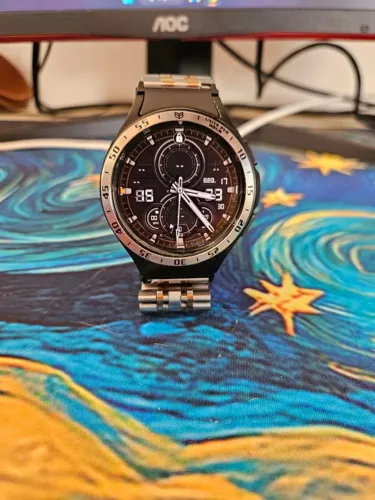 Galaxy Watch 4 Classic 46m e pulseiras importada troco por tv/monitor