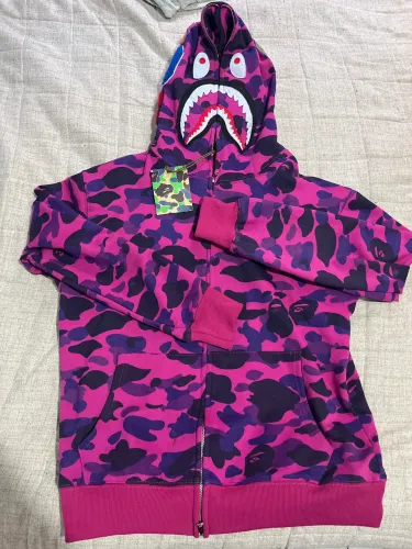 Blusa A BATHING APE Rosa 1/1 qualidade impecável