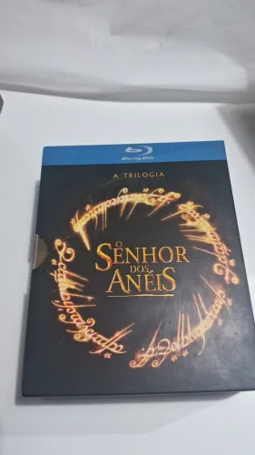 Trilogia Senhor dos aneis bluray box original