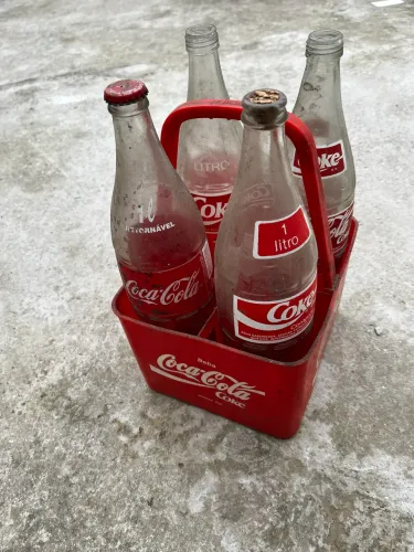 Porta Garrafa Coca Cola Antigo