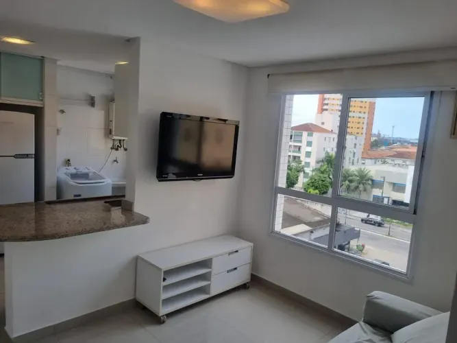 Apartamento para Locação Mobiliado com 1 quarto em Boqueirão - Santos - SP