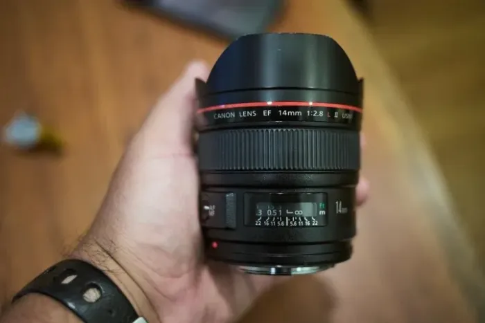 Lente 14mm Canon L 2.8 excelente para arquitetura e decoração