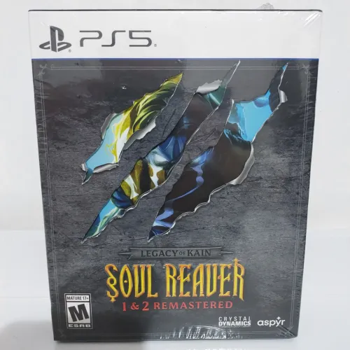 ( NOVO ) ( LACRADO ) Legacy Of Kain Soul Reaver 1 2 Remastered Deluxe Edition PS5 Fisica