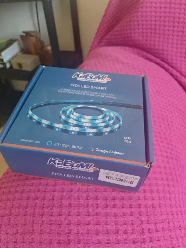Fita led RGB Kabum nova Alexa Google home