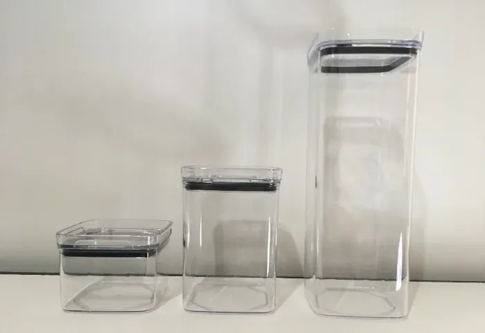 Potes Herméticos de 1,5 litros, 750ml e 350ml - Armazenamento de Alimentos