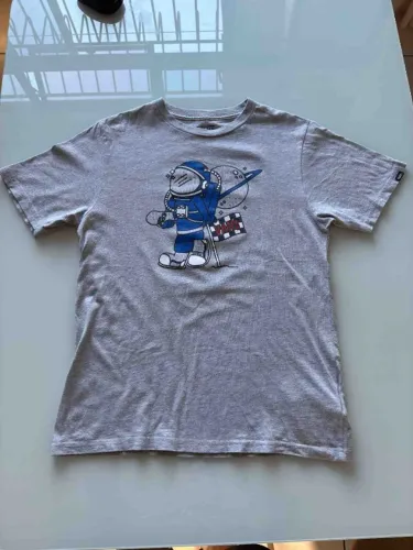 Camiseta Original Vans Astronauta L 12-14 anos