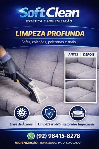 Limpeza de Estofados em Geral | Higienização de Sofá, colchão, bancos de carro