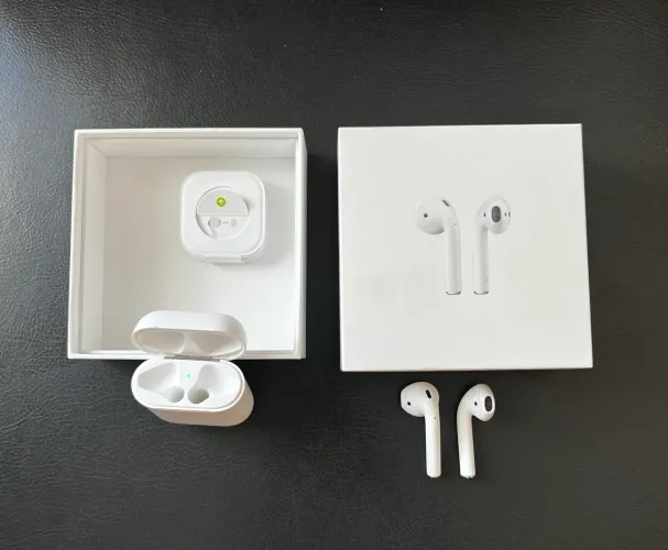 airpods apple 1ª geração original com a caixa