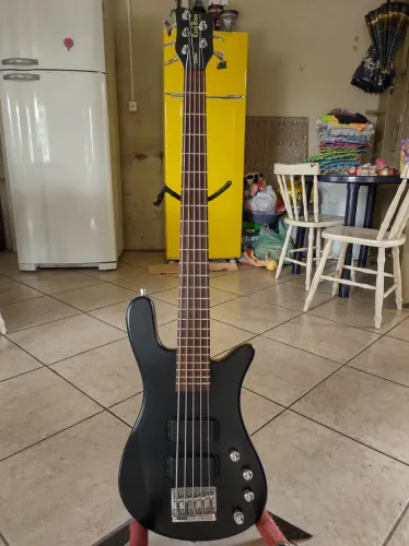 Warwick RockBass 5 Cordas Preto Fosco - Excelente Estado