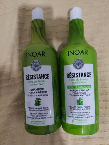 Kit de shampoo e condicionador Inoar 1 litro último kit.