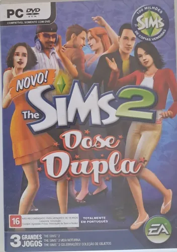 The Sims 2 Dose Dupla Original Para Pc - Físico