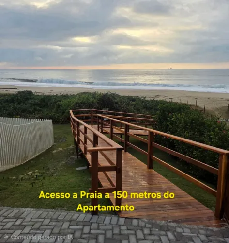 Apartamento Mobiliado em Itajubá a 150 metros do Mar - Barra Velha
