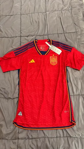 Camisa da Espanha vermelha