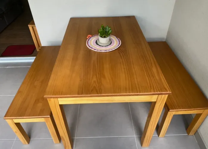 Conjunto Mesa Jantar Tok Stok