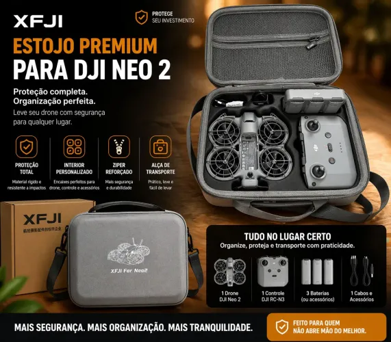 Case para Drone Neo 2 combo - Estojo de Transporte