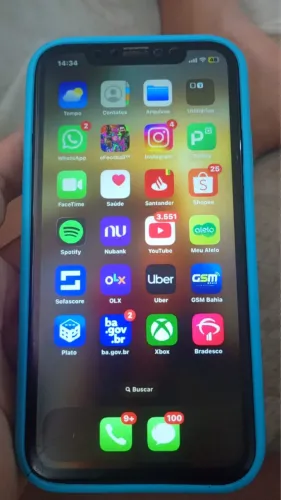 ? iPhone XR 64GB Preto | Face ID OK | Aceito Trocas