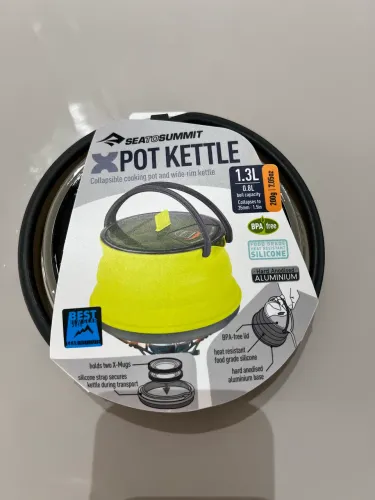 Cheira sea to summit x pot kettler 1.3L novo