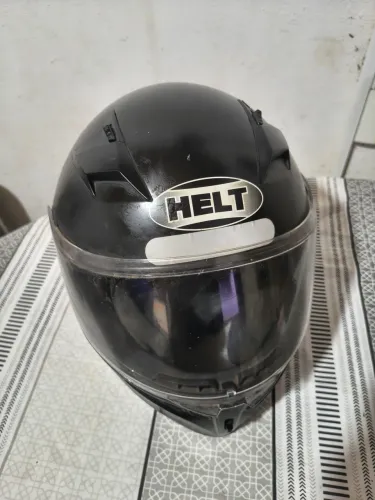 Capacete helt polar preto fosco tamanho 60