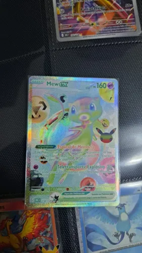 Mew ex (158/128) Pokémon TCG 30 anos