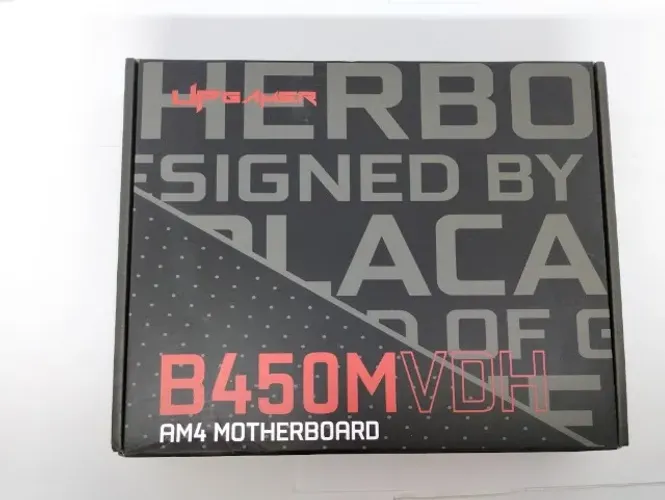 Caixa Vazia Placa Mãe B450M vdh